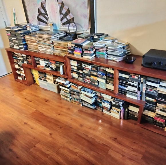 VHS, VINYL RECORD,  DVD AND CDs COLLECTION - Picture 1 of 1